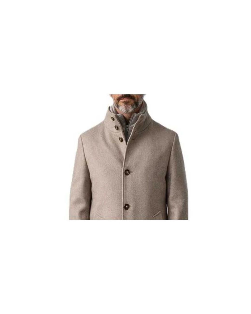 Single-Breasted Coats Baldessarini de hombre de color Natural