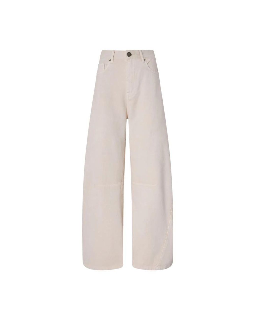 Pinko Gray Wide Jeans
