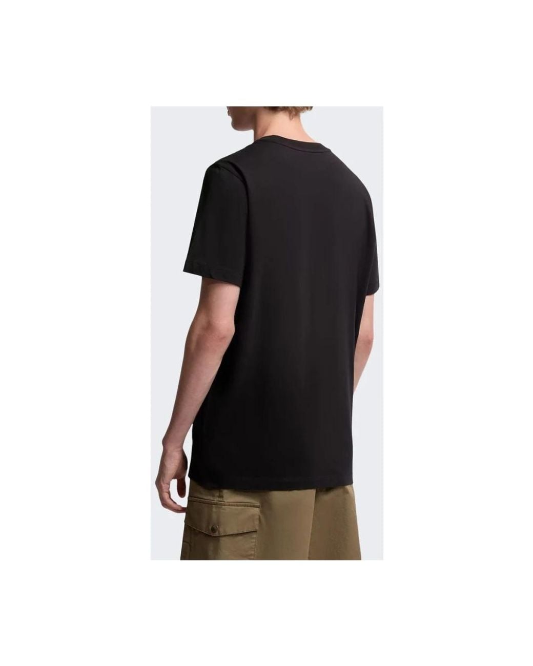 Moncler Black T-Shirts for men