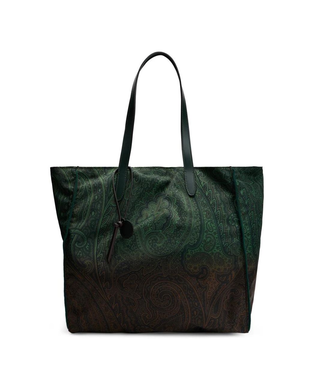 Etro Green Shopping Bags
