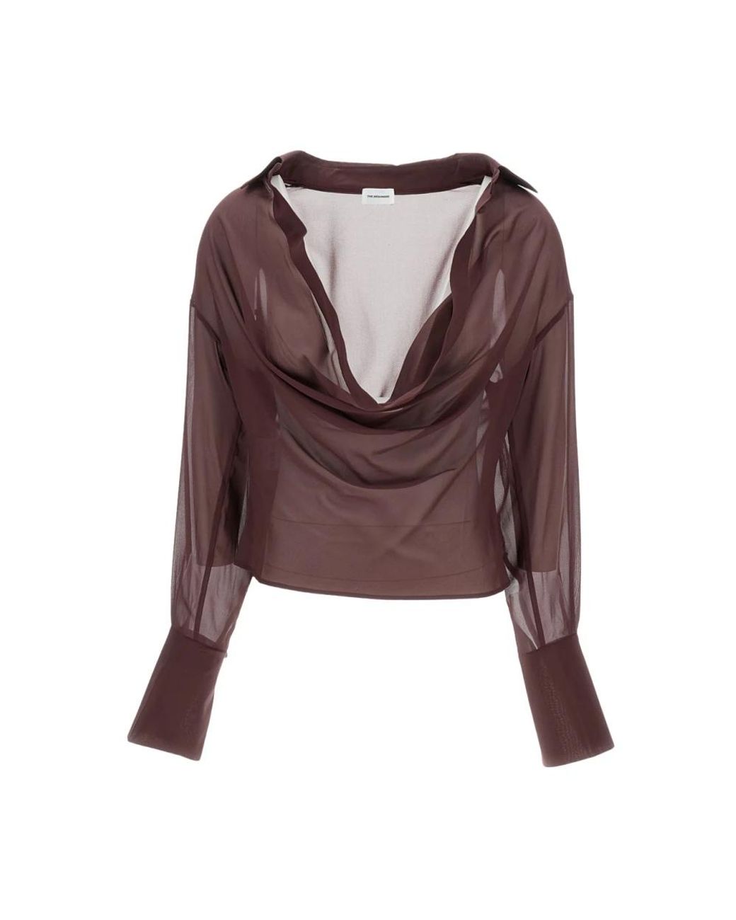 ANDAMANE Brown Blouses