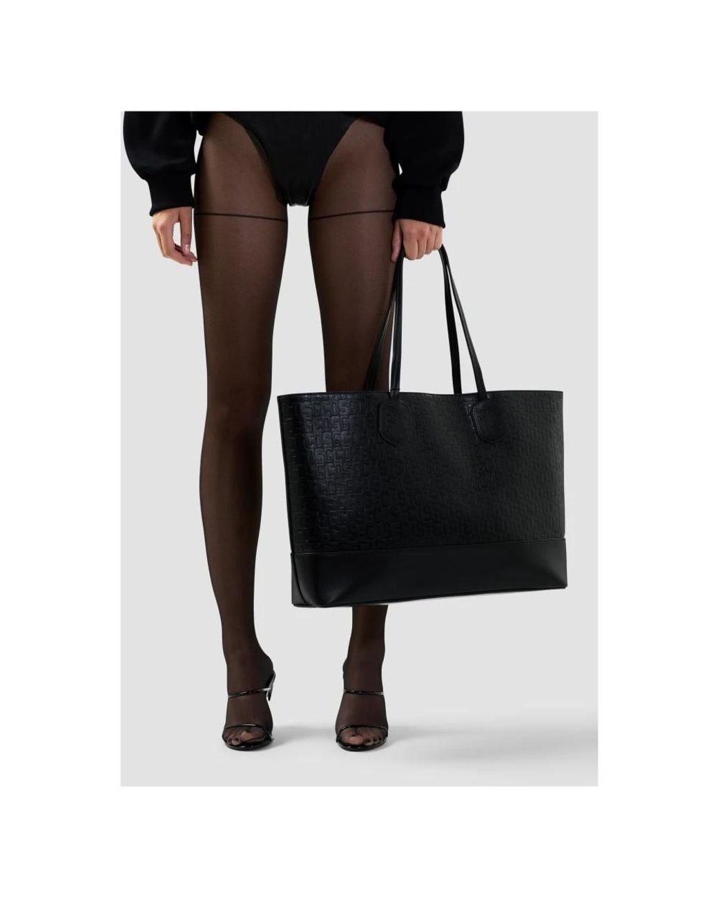 Gcds Black Shopping Bags