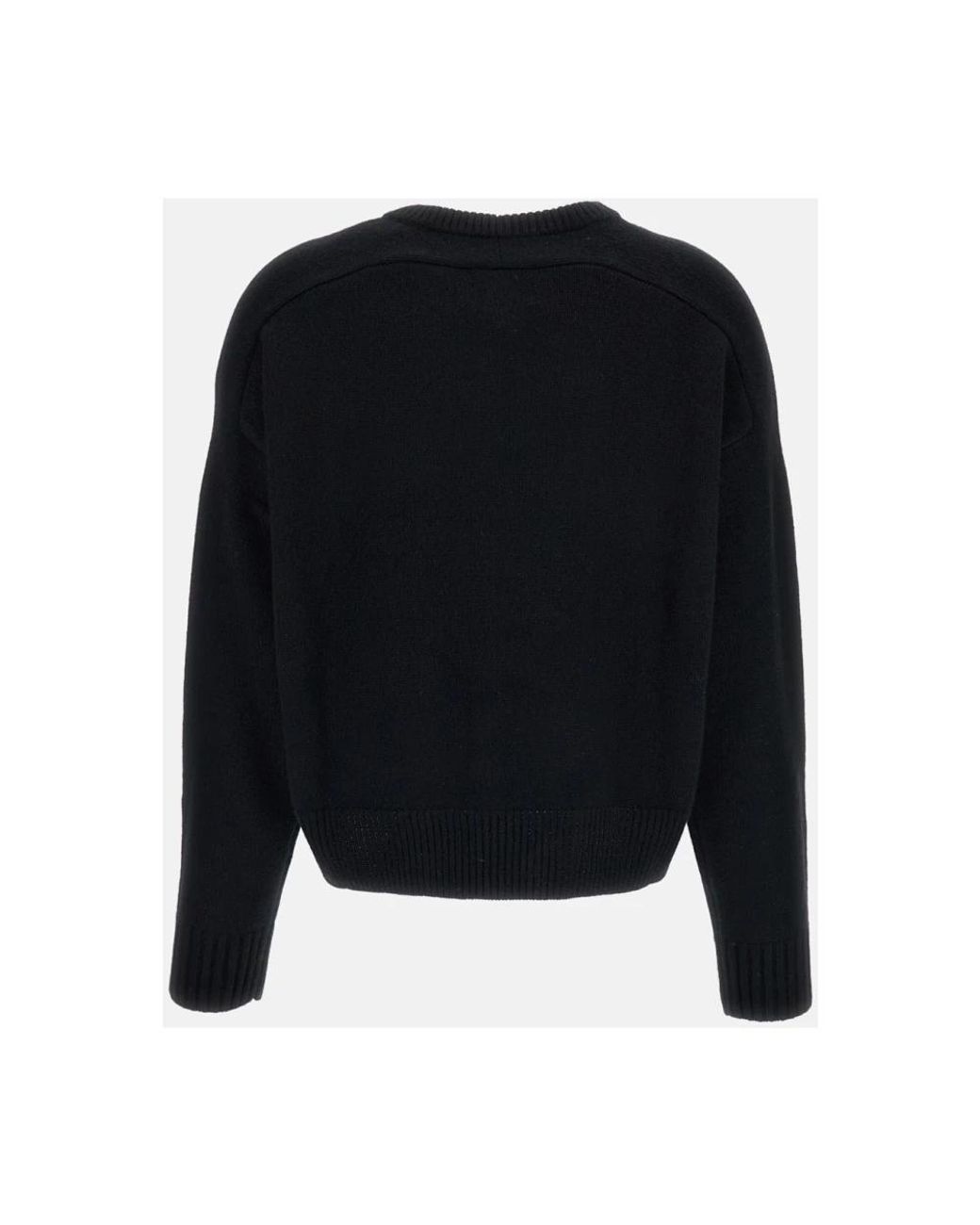 Loulou de Saison Black Round-Neck Knitwear