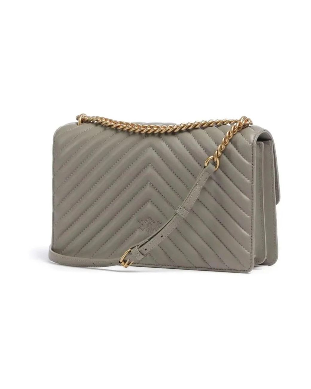 Pinko Gray Shoulder Bags