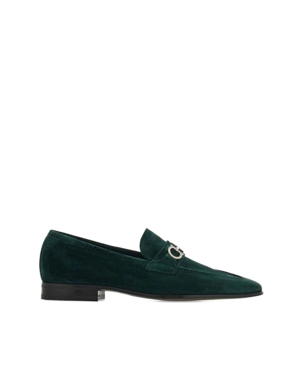 Ferragamo Gancini Buckle Loafer in Green for Men | Lyst display picture 1