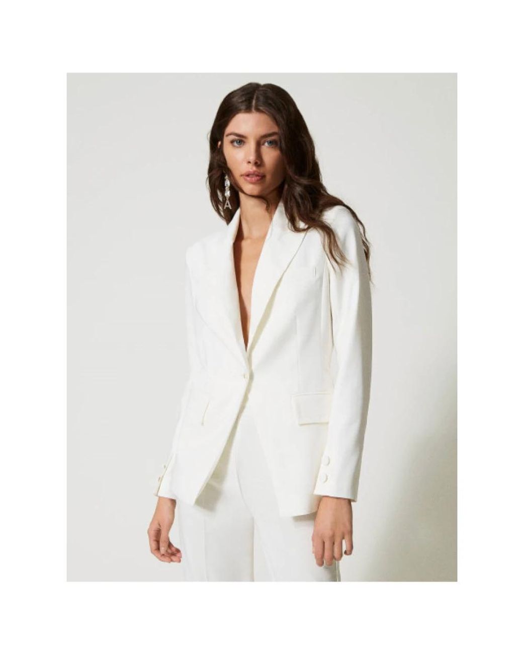 Twinset White Blazers