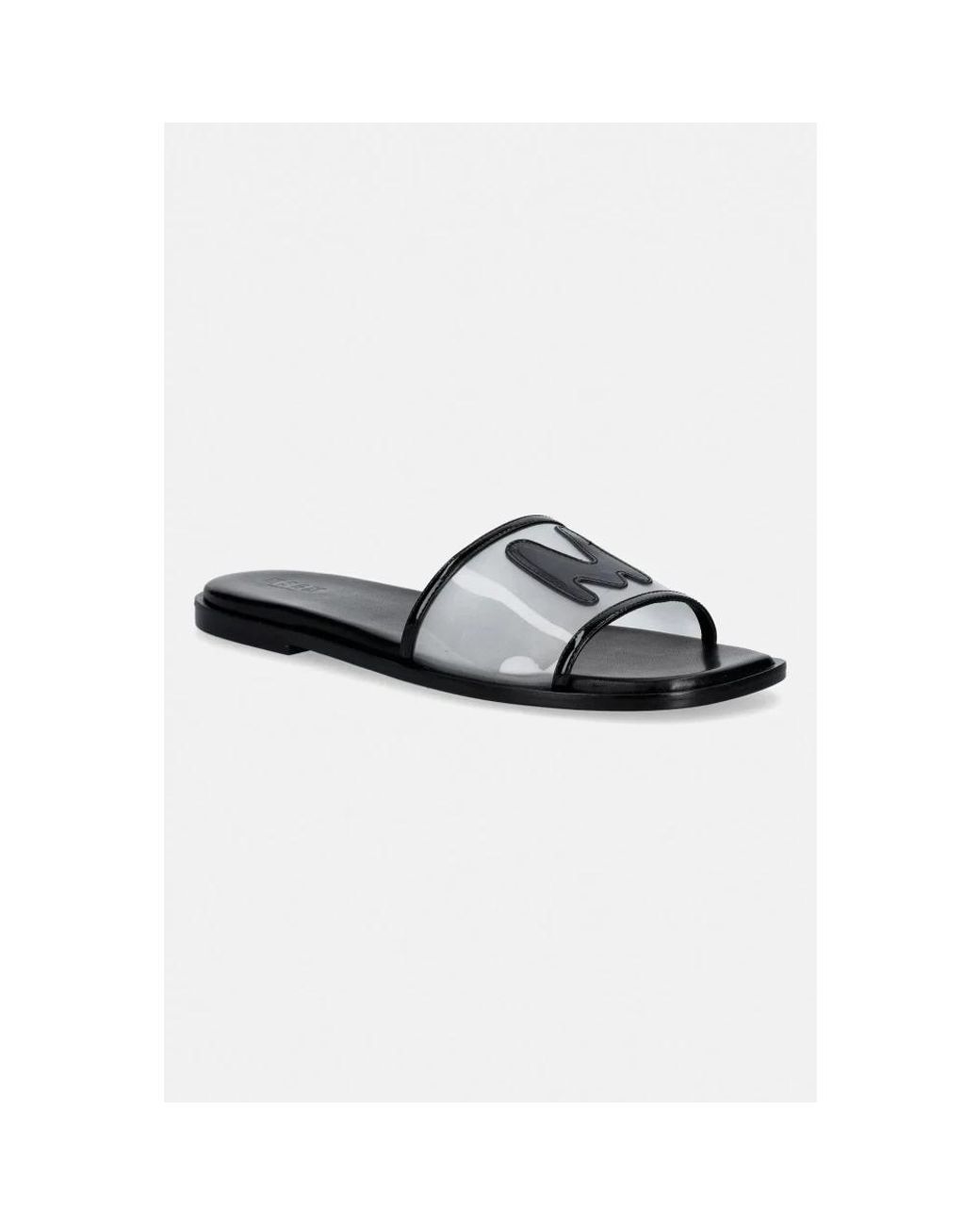 Sliders MSGM en coloris Black