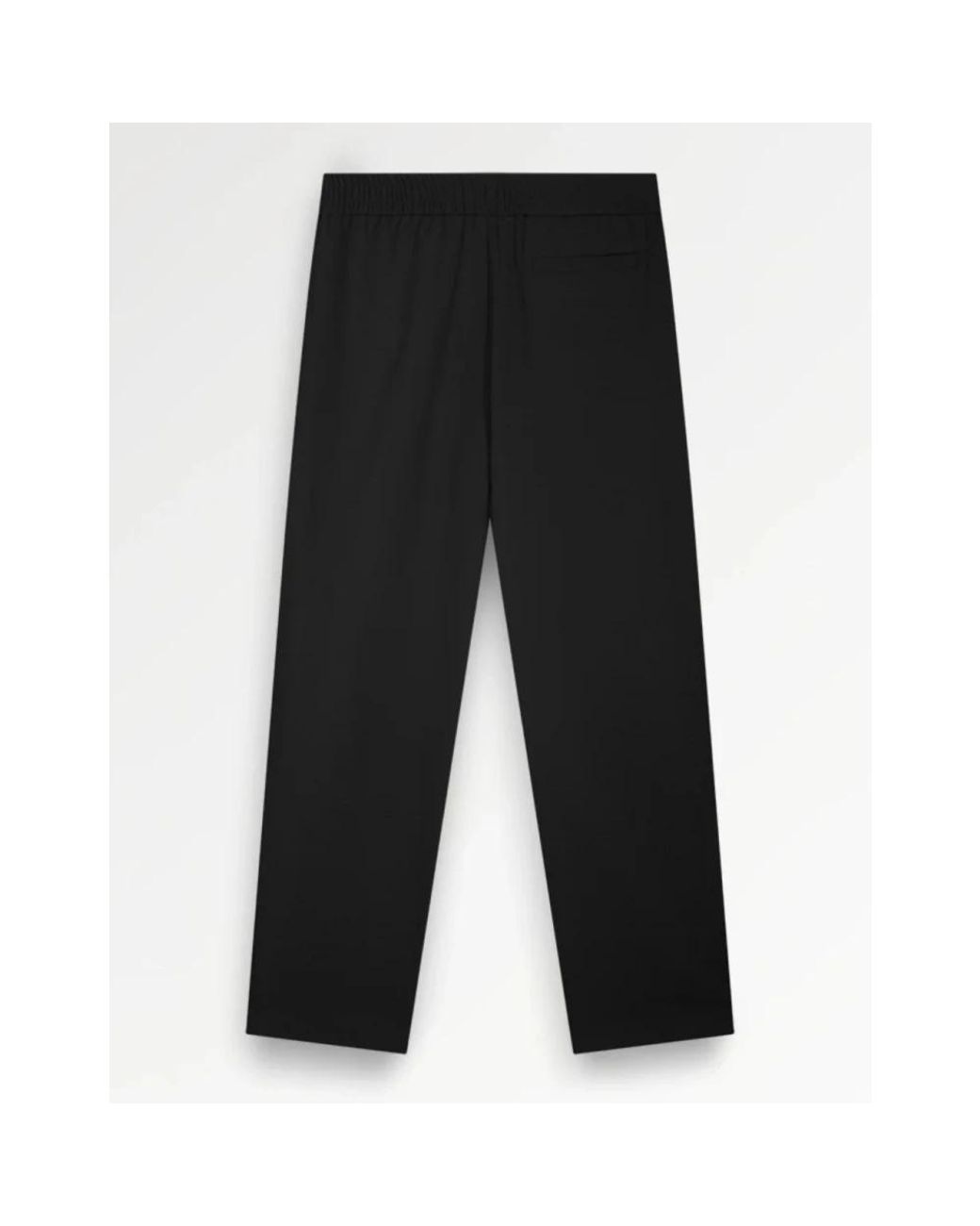 Filling Pieces Black Straight Trousers for men