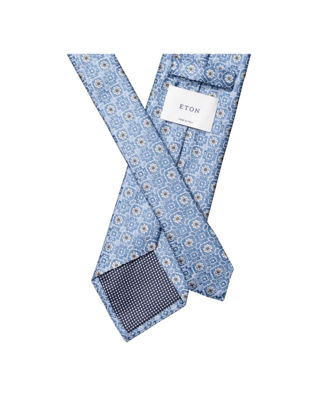 Eton of Sweden Blue Ties for men