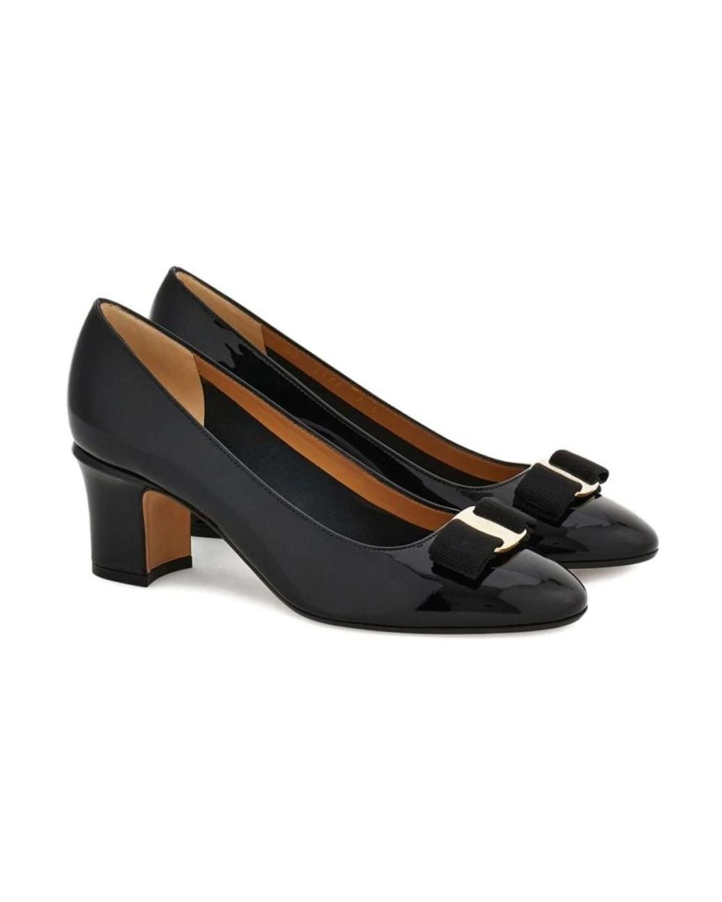 Ferragamo Black Pumps