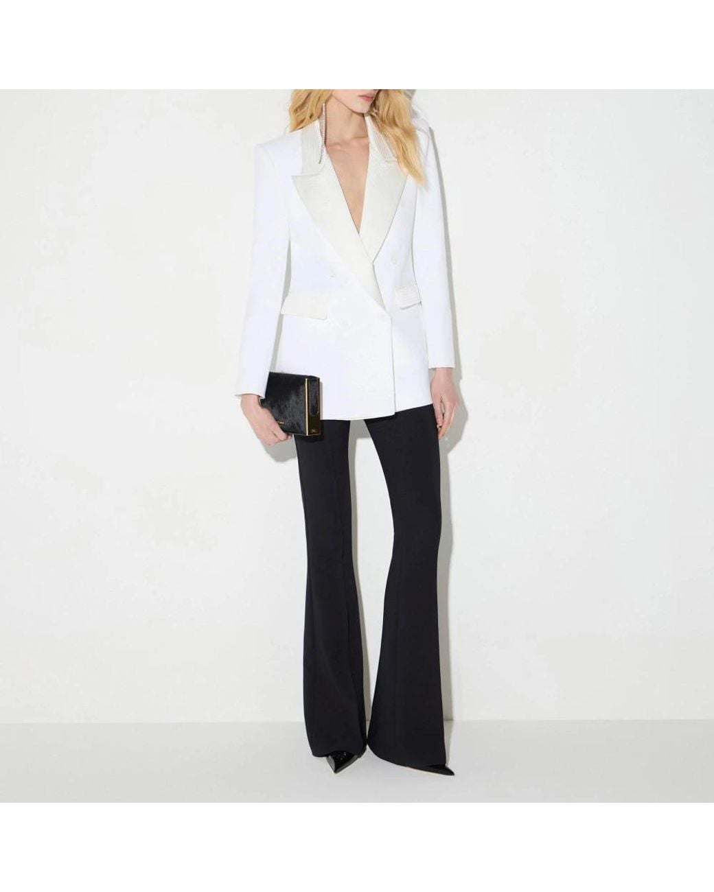 Elisabetta Franchi White Blazers