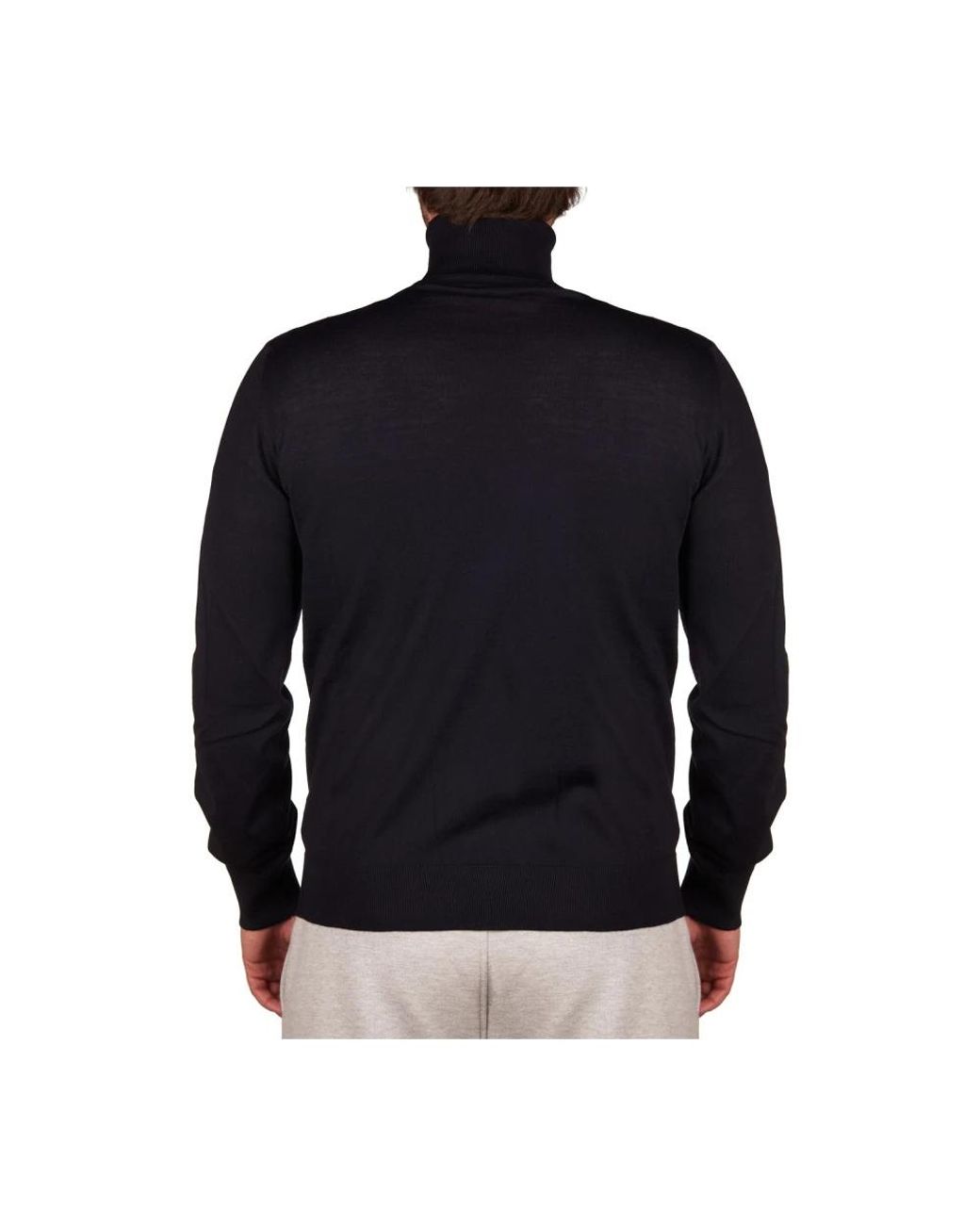 Turtlenecks Alpha Studio pour homme en coloris Black
