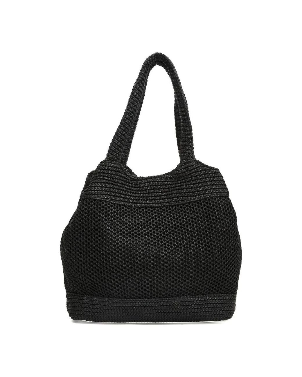 Rue Madam Black Shopping Bags