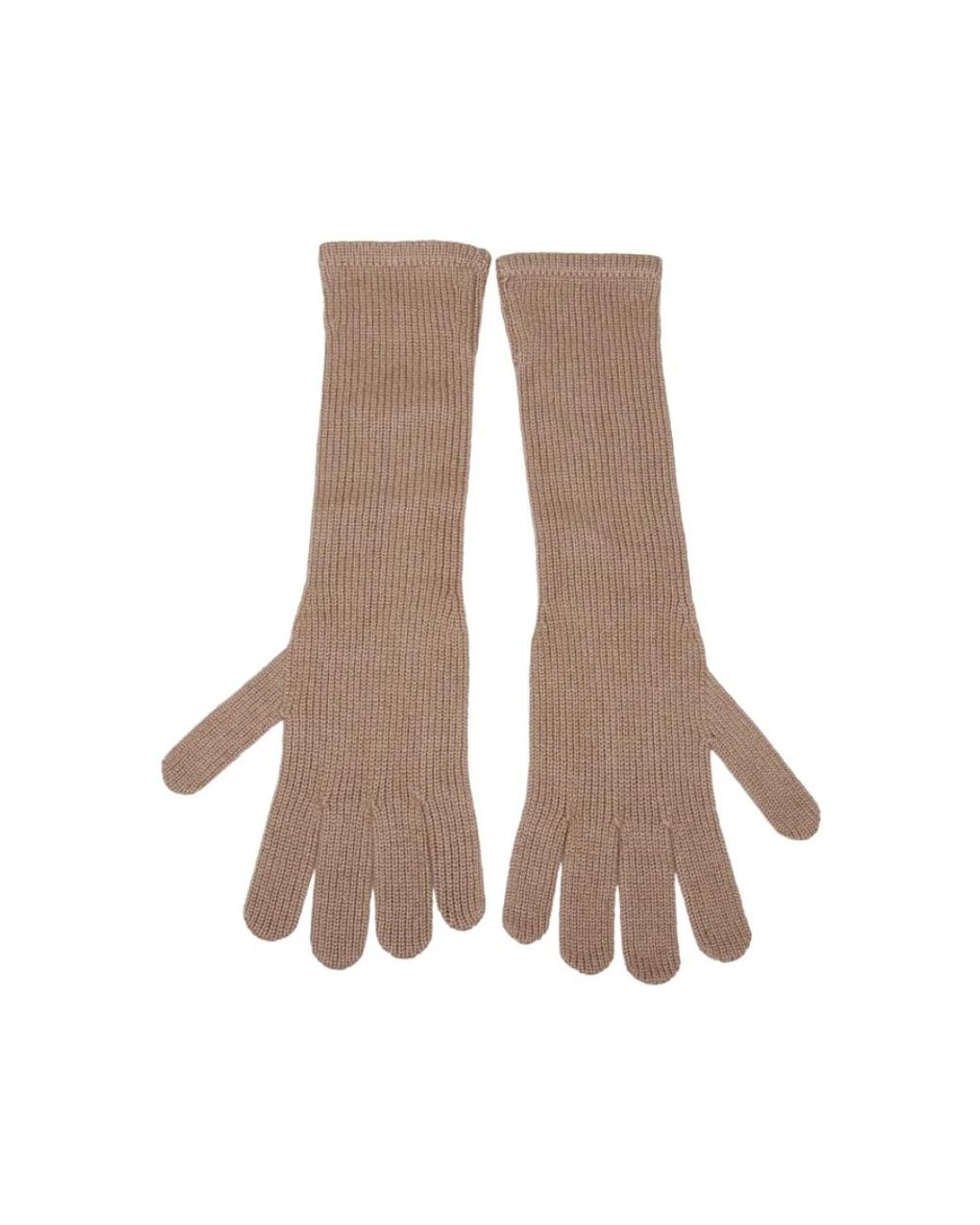 Gloves Max Mara de color Brown