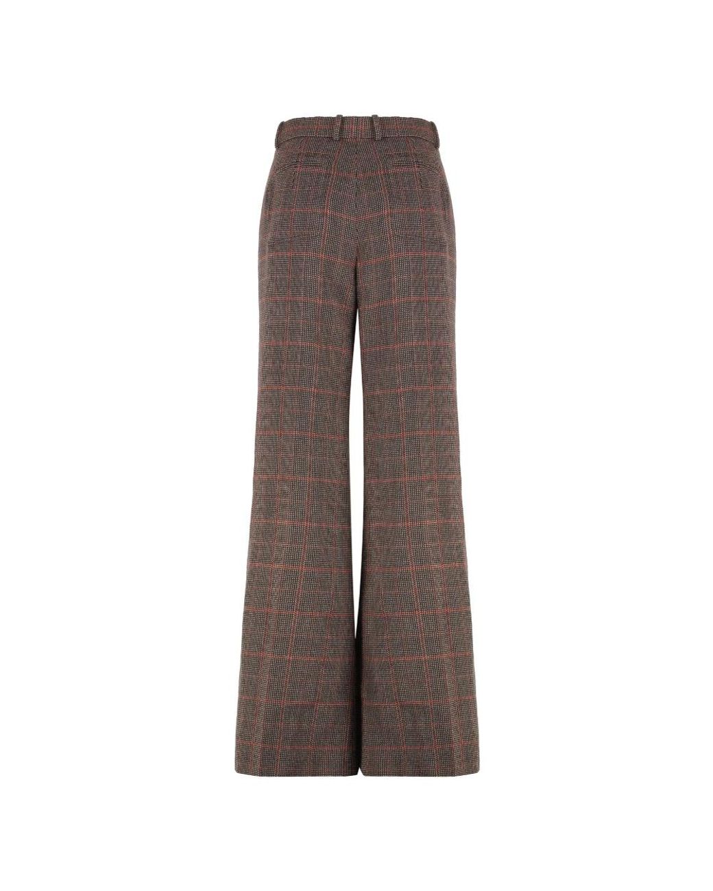 Chloé Brown Wide Trousers