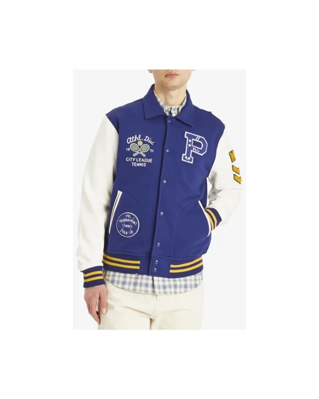 Polo Ralph Lauren Blue Bomber Jackets for men