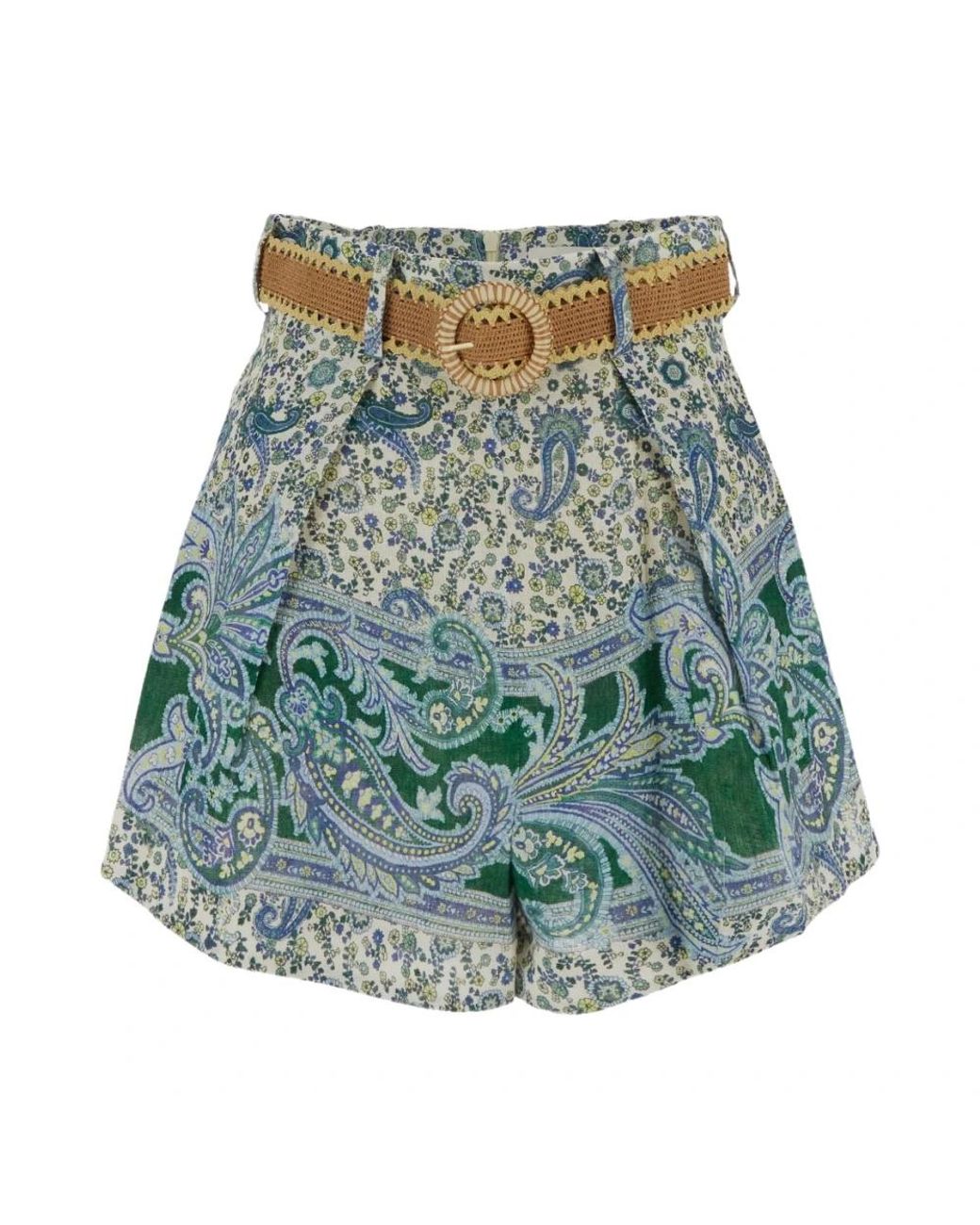 Zimmermann Blue Short Shorts