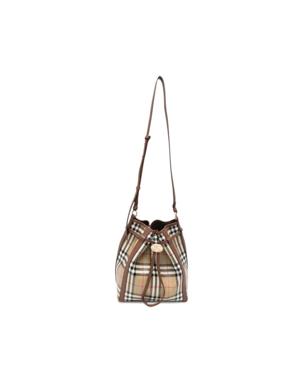 Burberry Metallic Bucket Bags