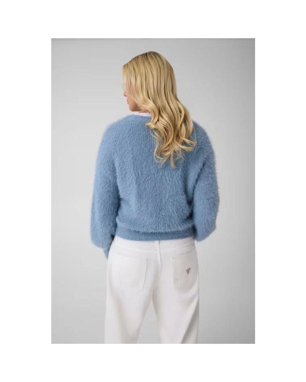 Cardigans Guess de color Blue