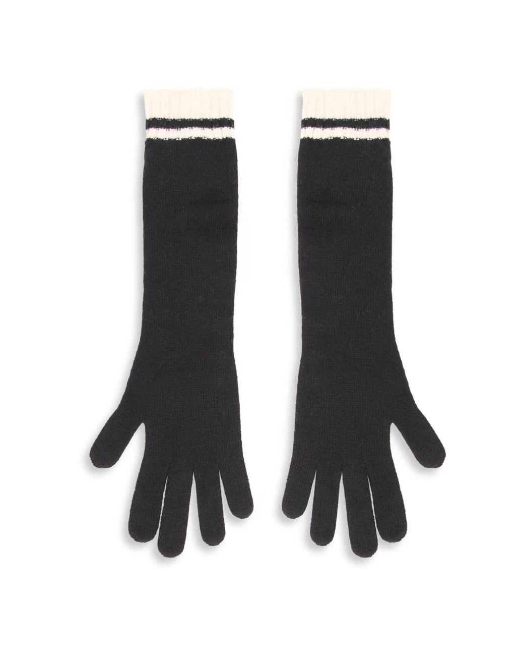 Alberta Ferretti Black Gloves