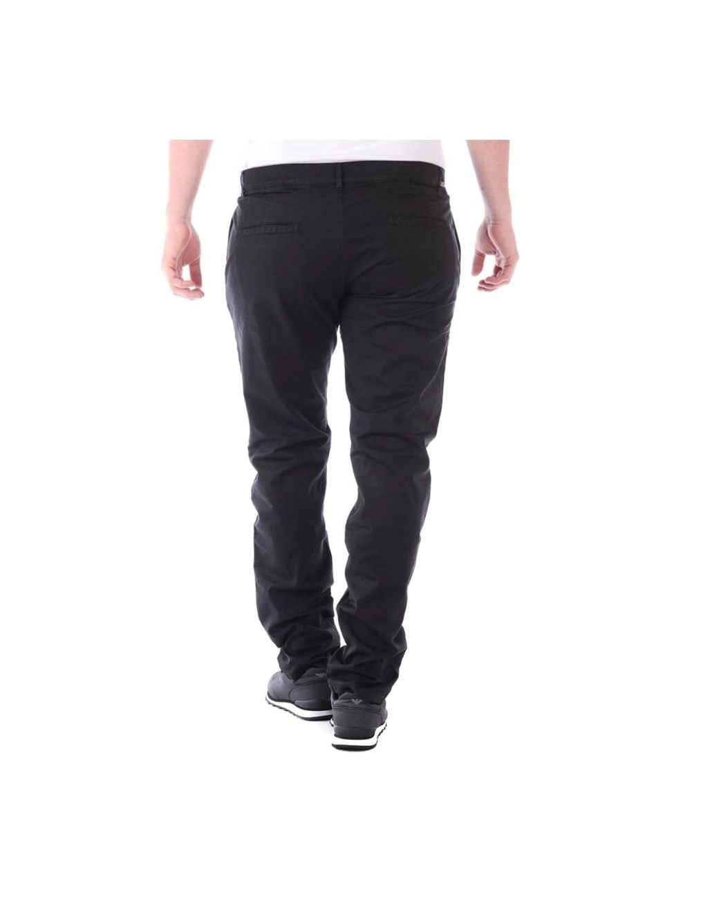 Daniele Alessandrini Black Chinos for men