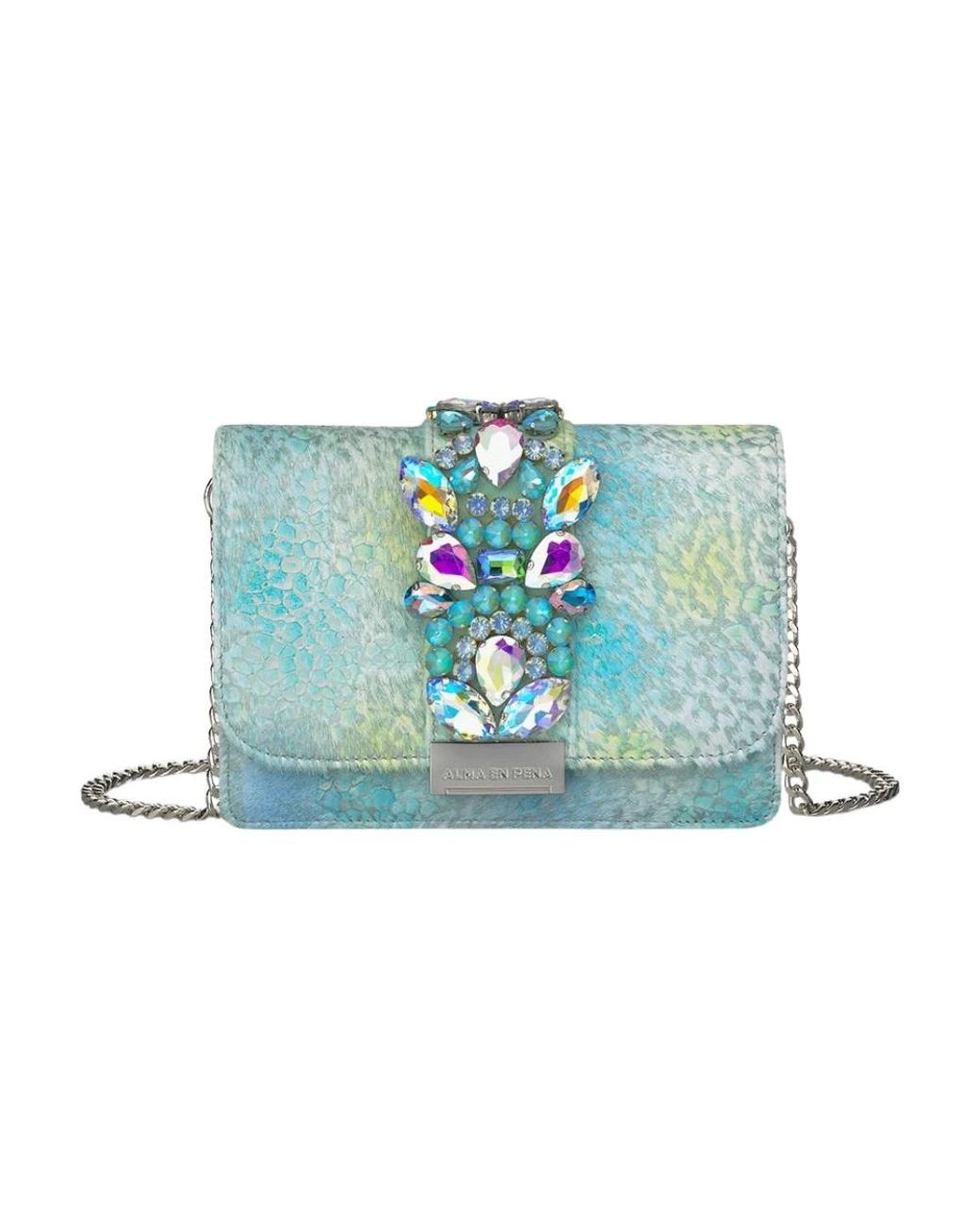 Alma En Pena. Blue Shoulder Bags