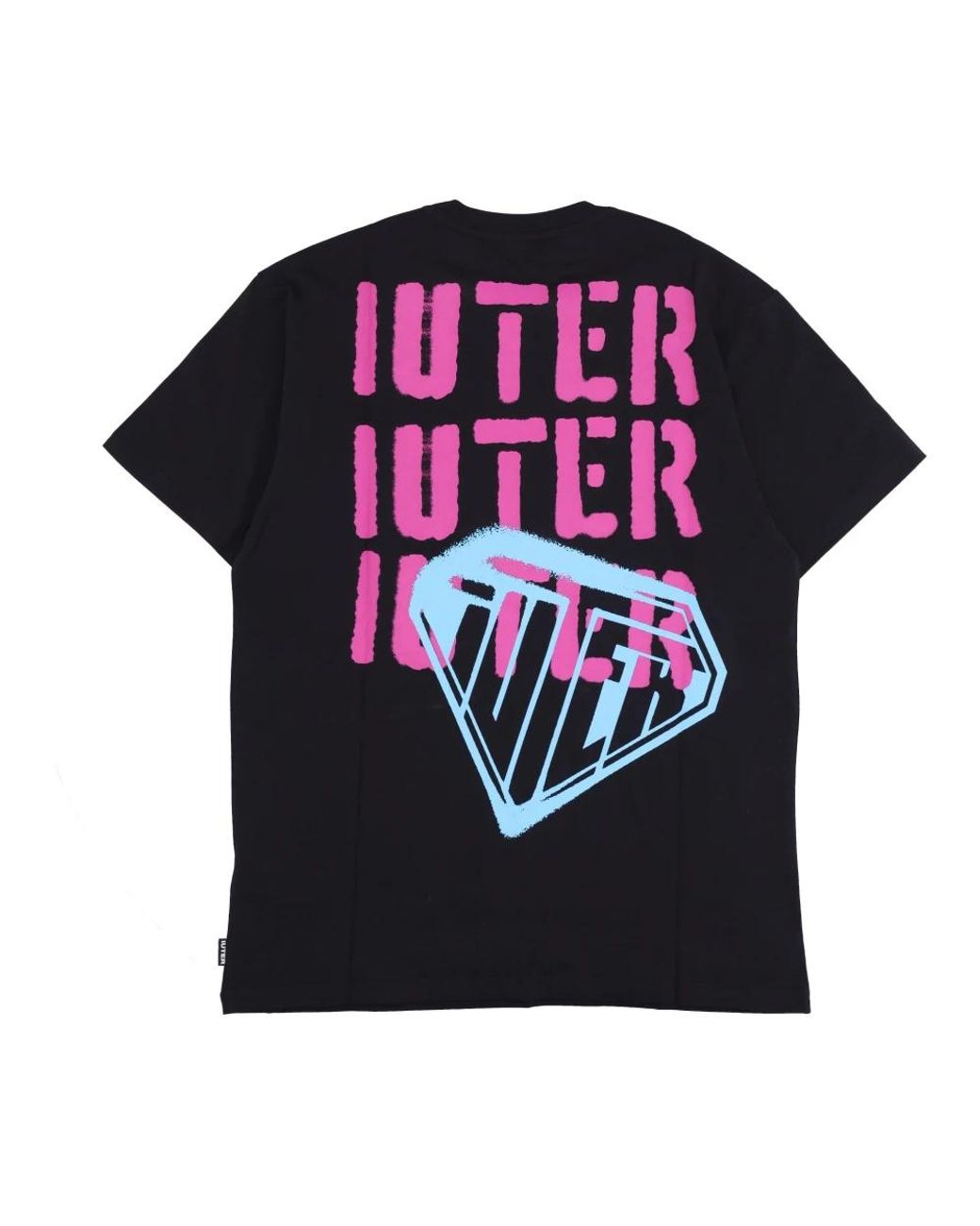 Iuter Black T-Shirts for men