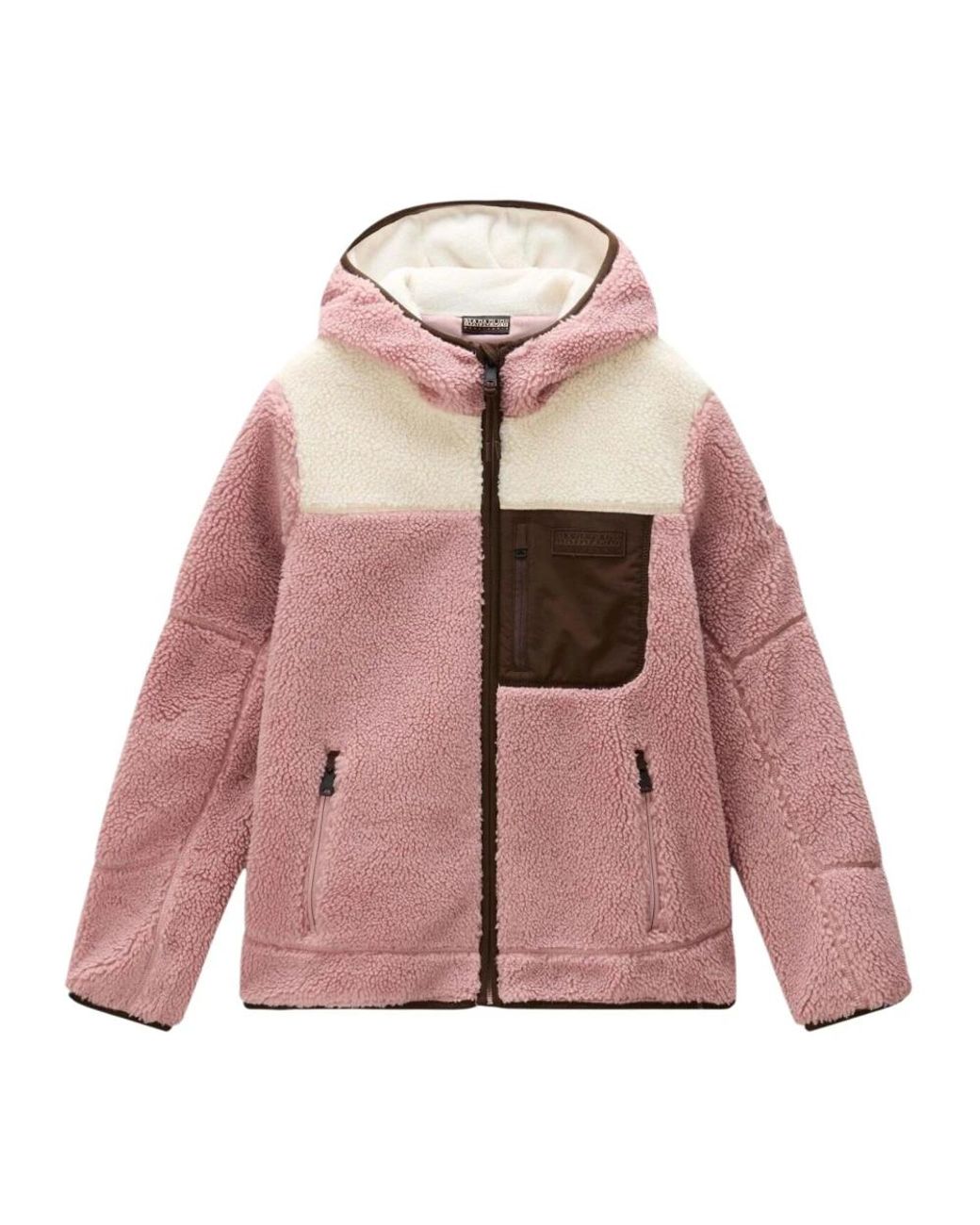 Napapijri Pink Zip-Throughs