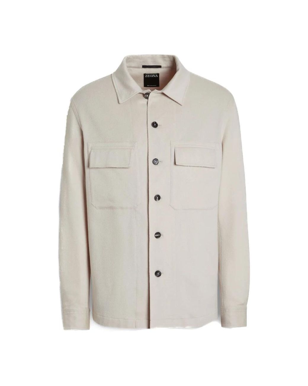 Zegna Gray Light Jackets for men