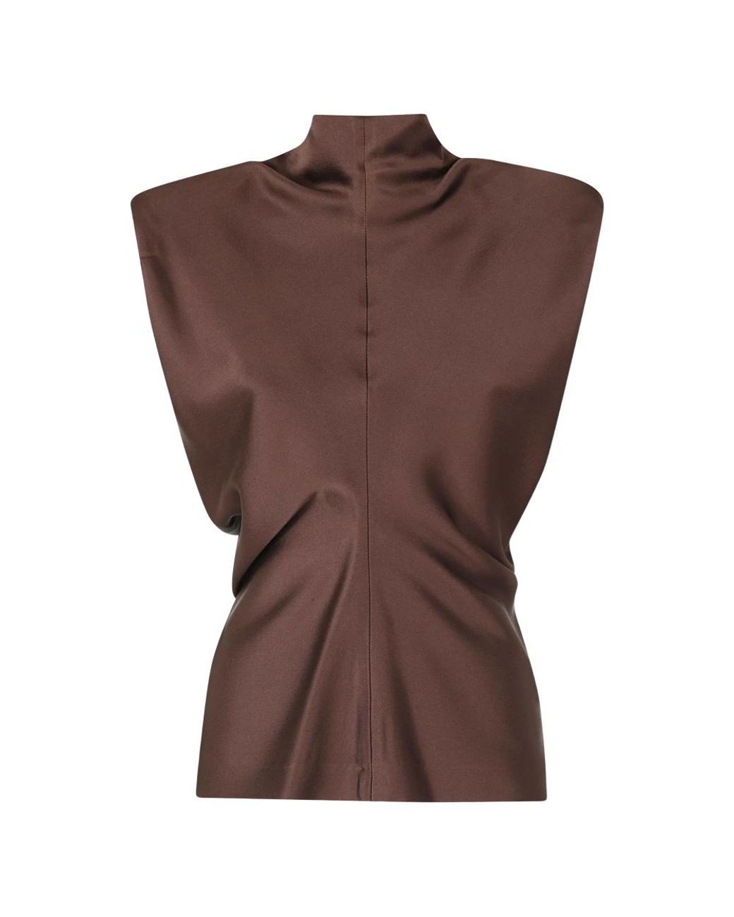FEDERICA TOSI Brown Blouses