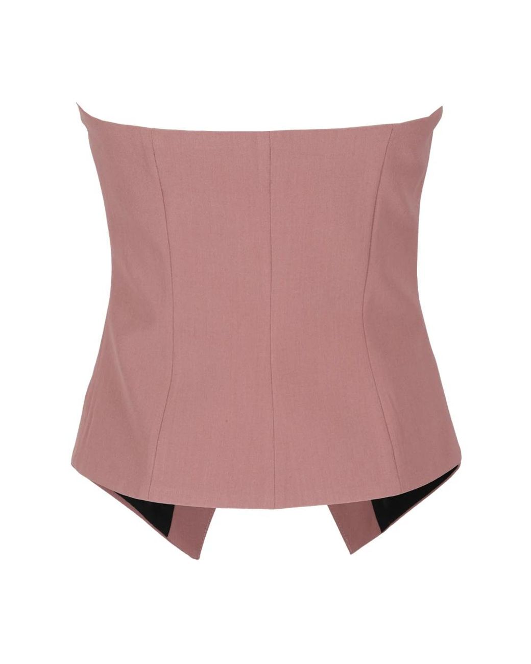 Erika Cavallini Semi Couture Pink Waistcoats