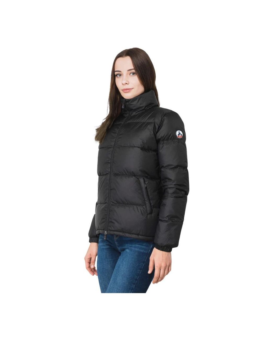 J.O.T.T Jassen ,Zwart ,Leer Winterjas Cardiff in het Black