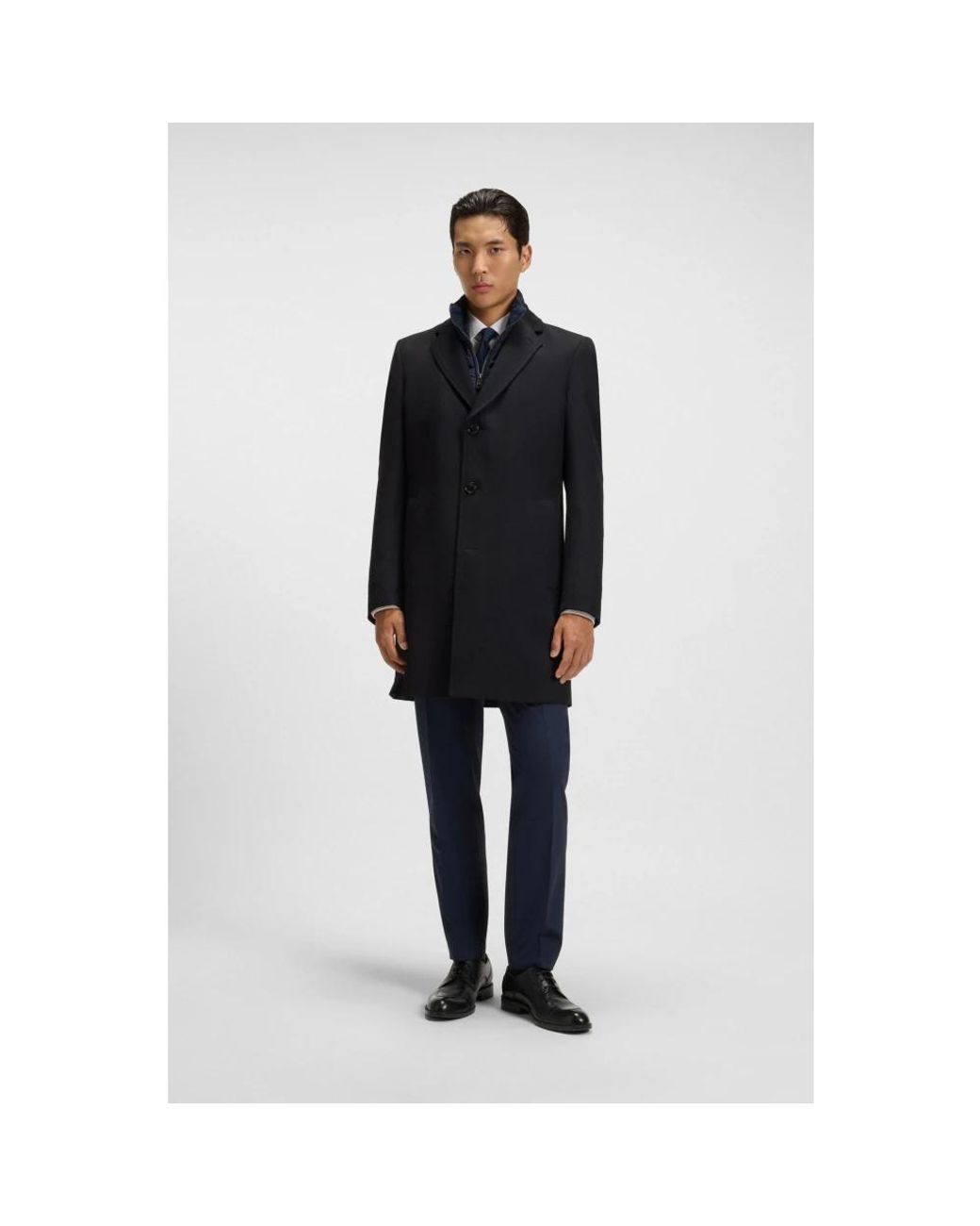 Boss Black Single-Breasted Coats for men