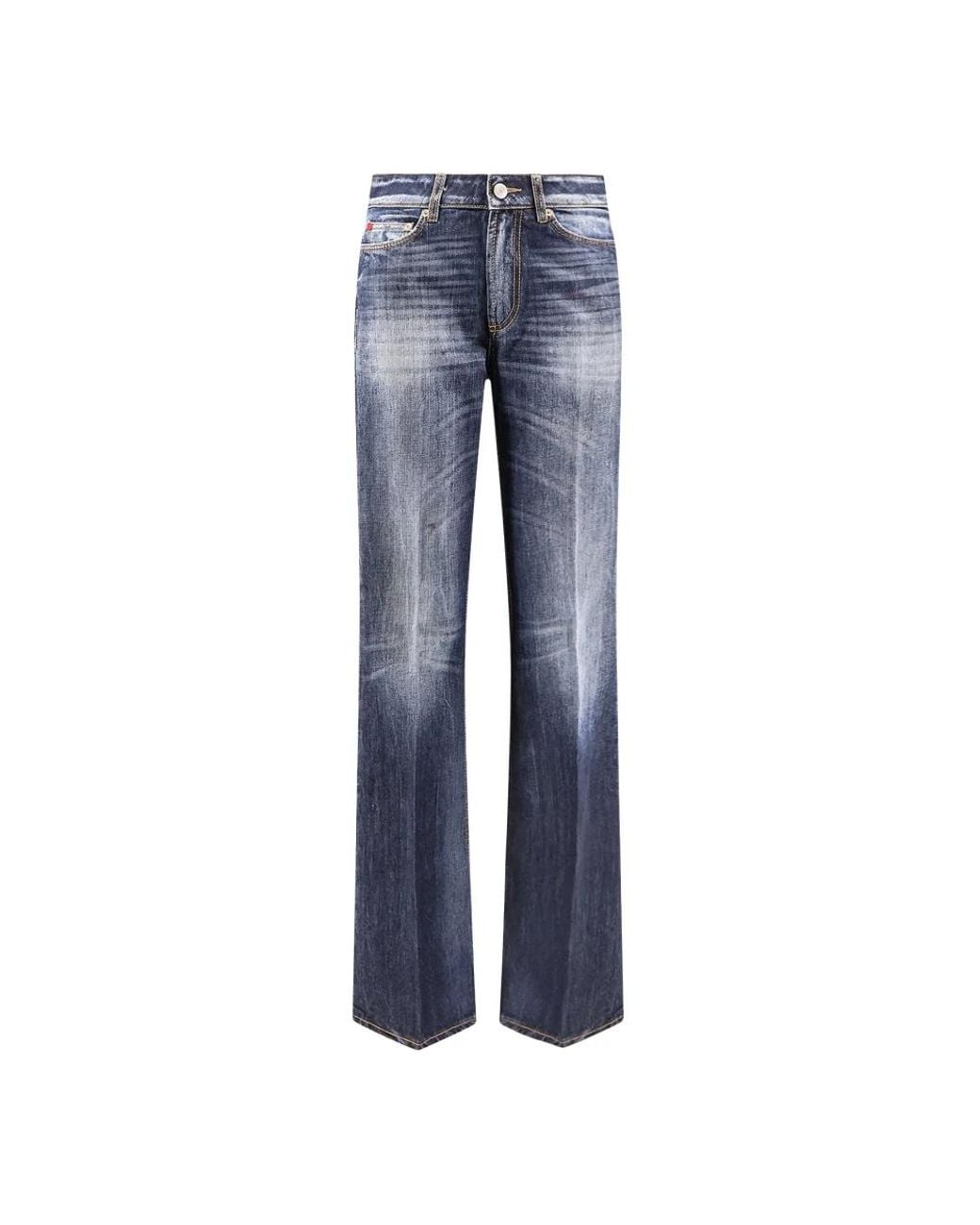 Seafarer Blue Wide Jeans