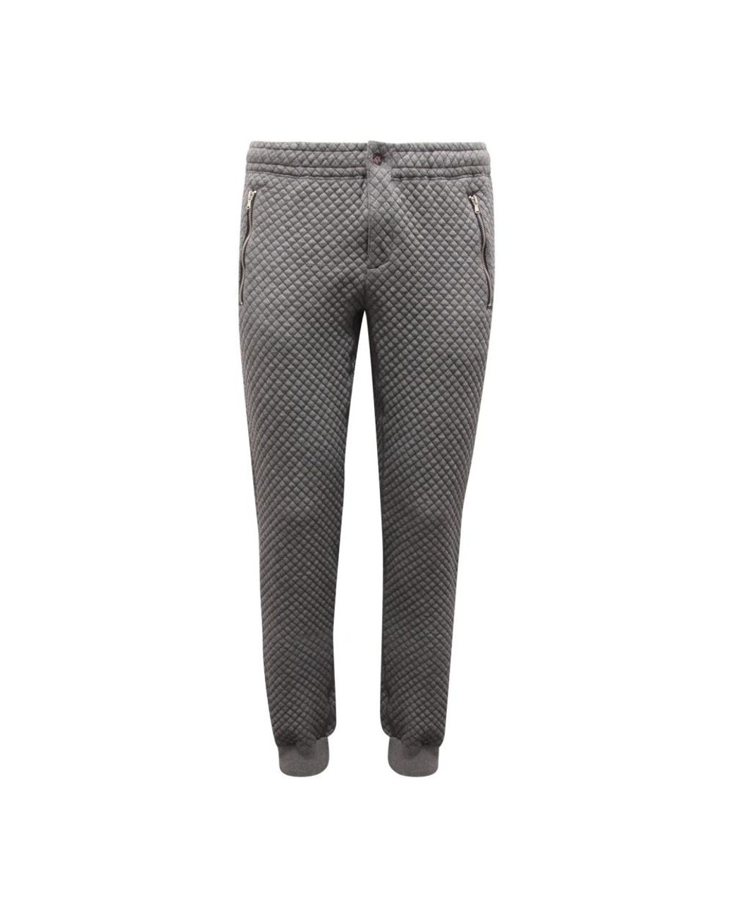 Daniele Alessandrini Gray Sweatpants for men