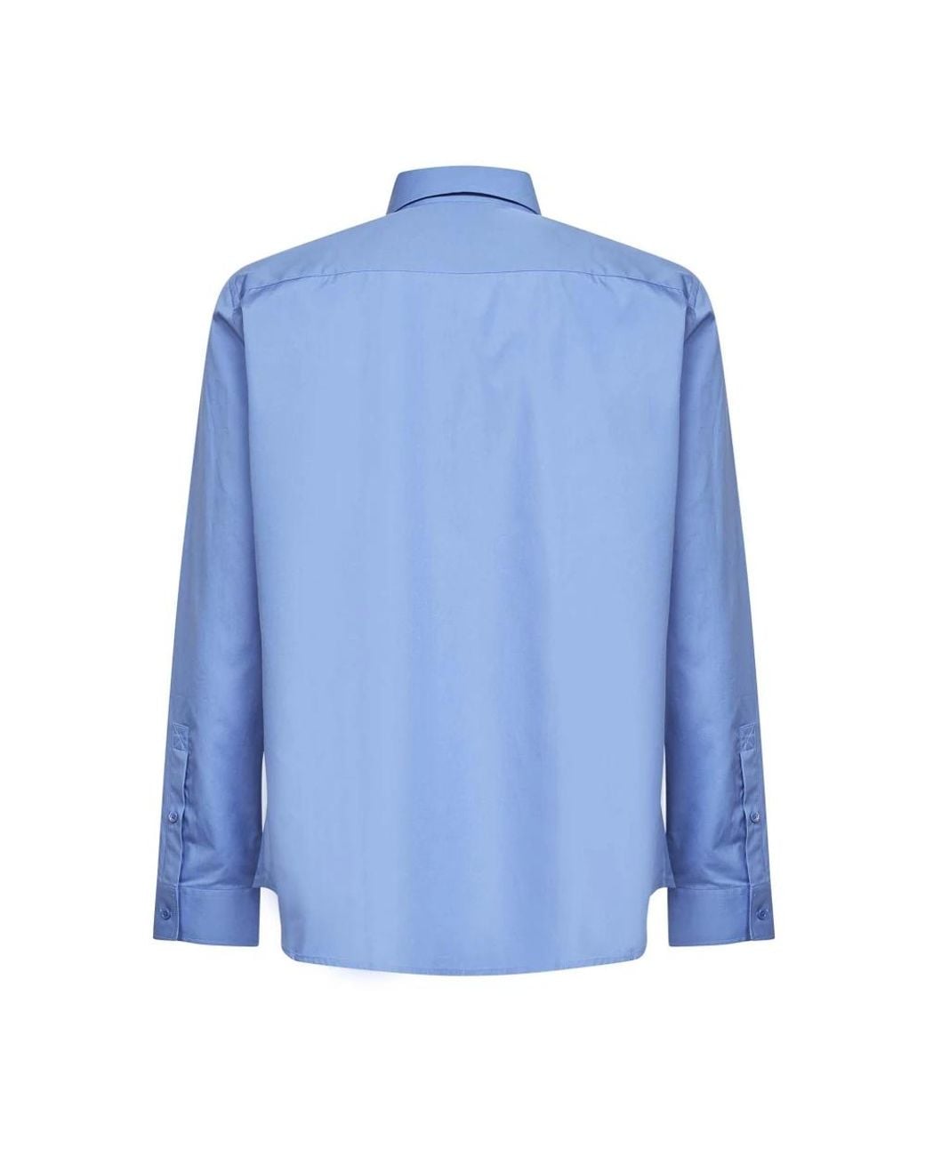 Burberry Blue Casual Shirts for men