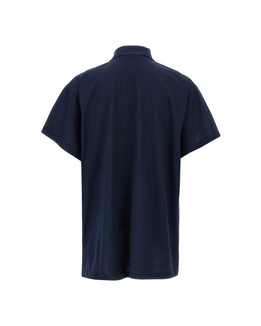 Balenciaga Blue Polo Shirts for men