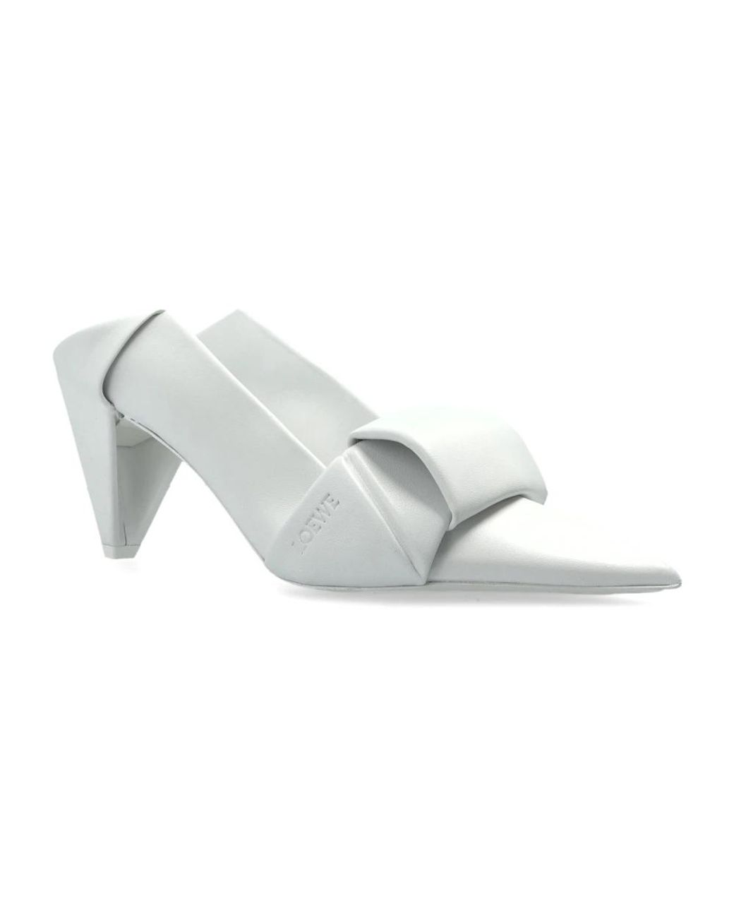 Heeled Mules di Loewe in White