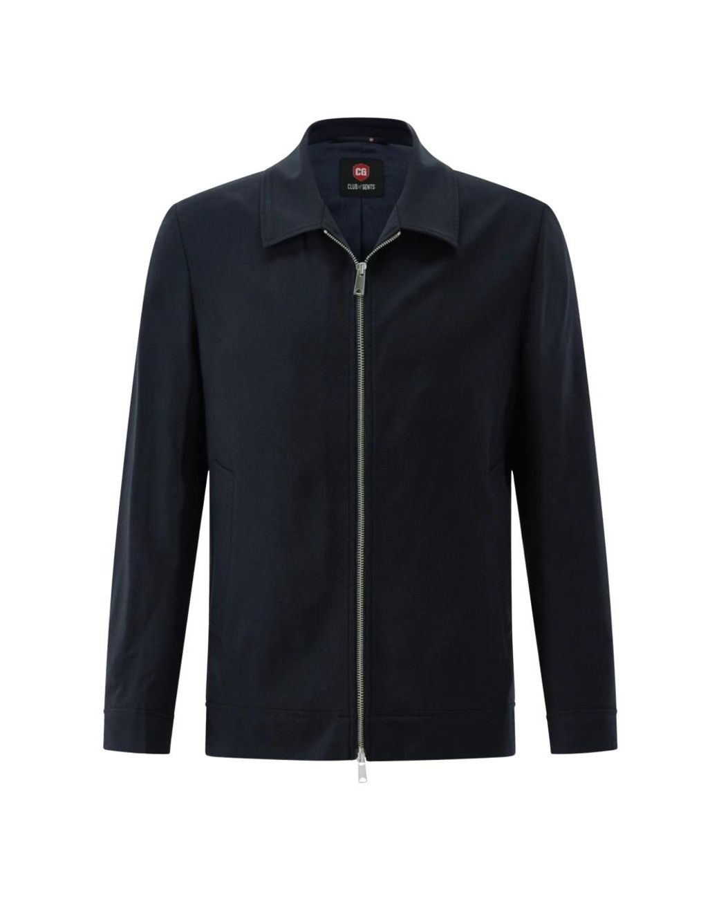 CLUB of GENTS Blue Light Jackets for men