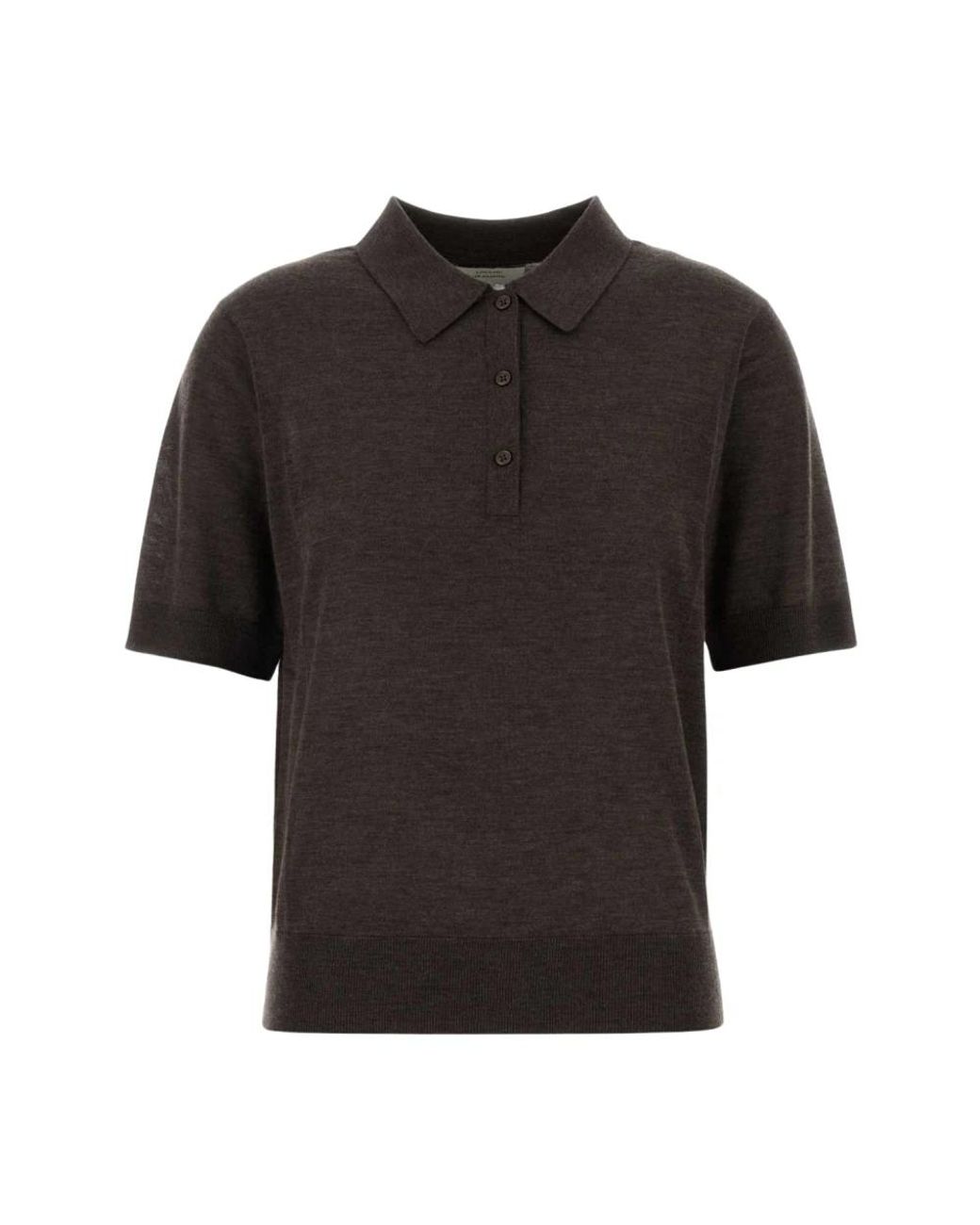 Loulou de Saison Black Polo Shirts