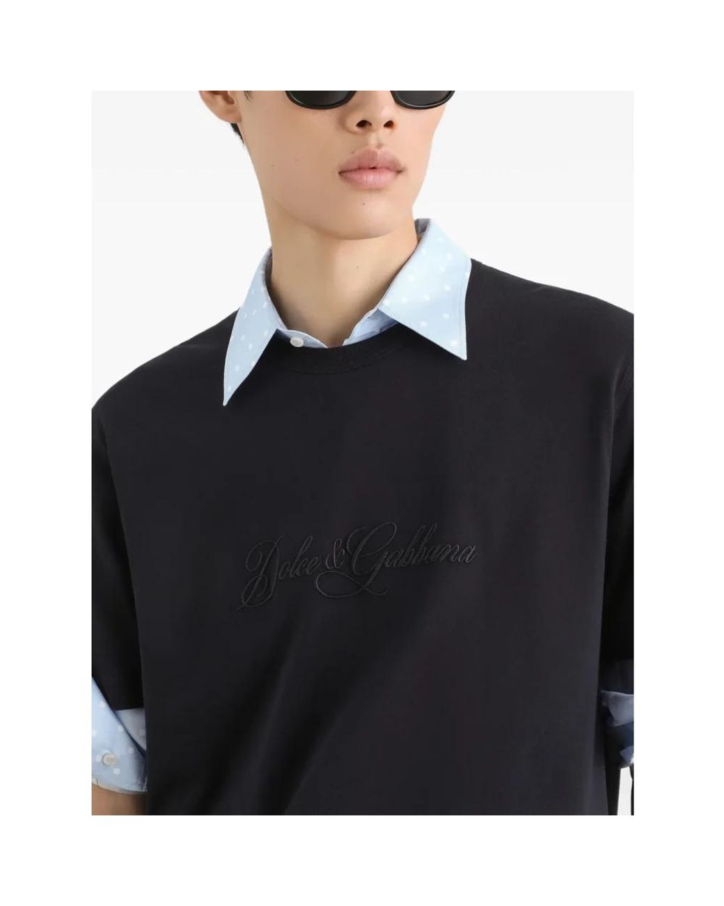 Dolce & Gabbana Black T-Shirts for men