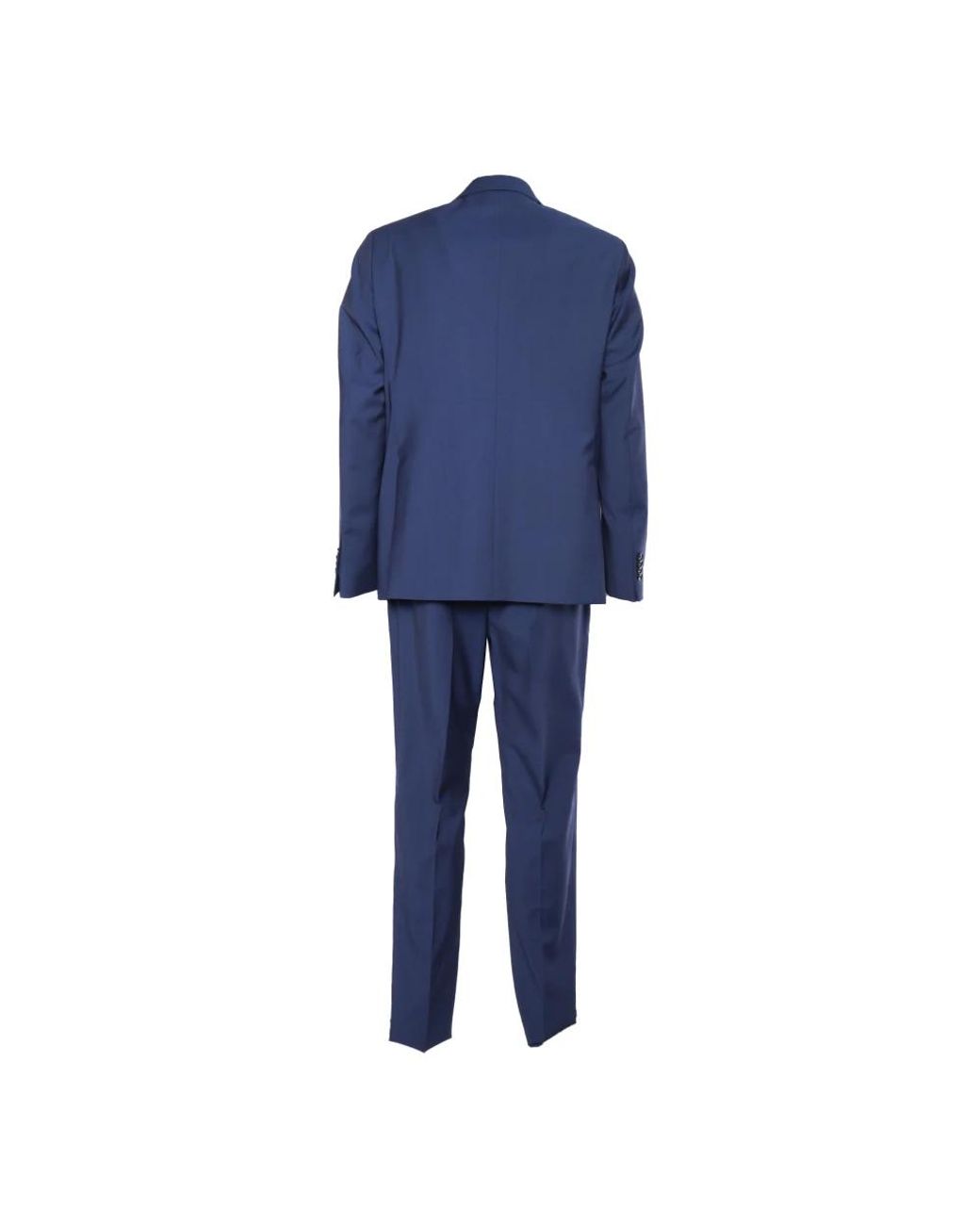 BRERAS Milano Blue Single Breasted Suits for men