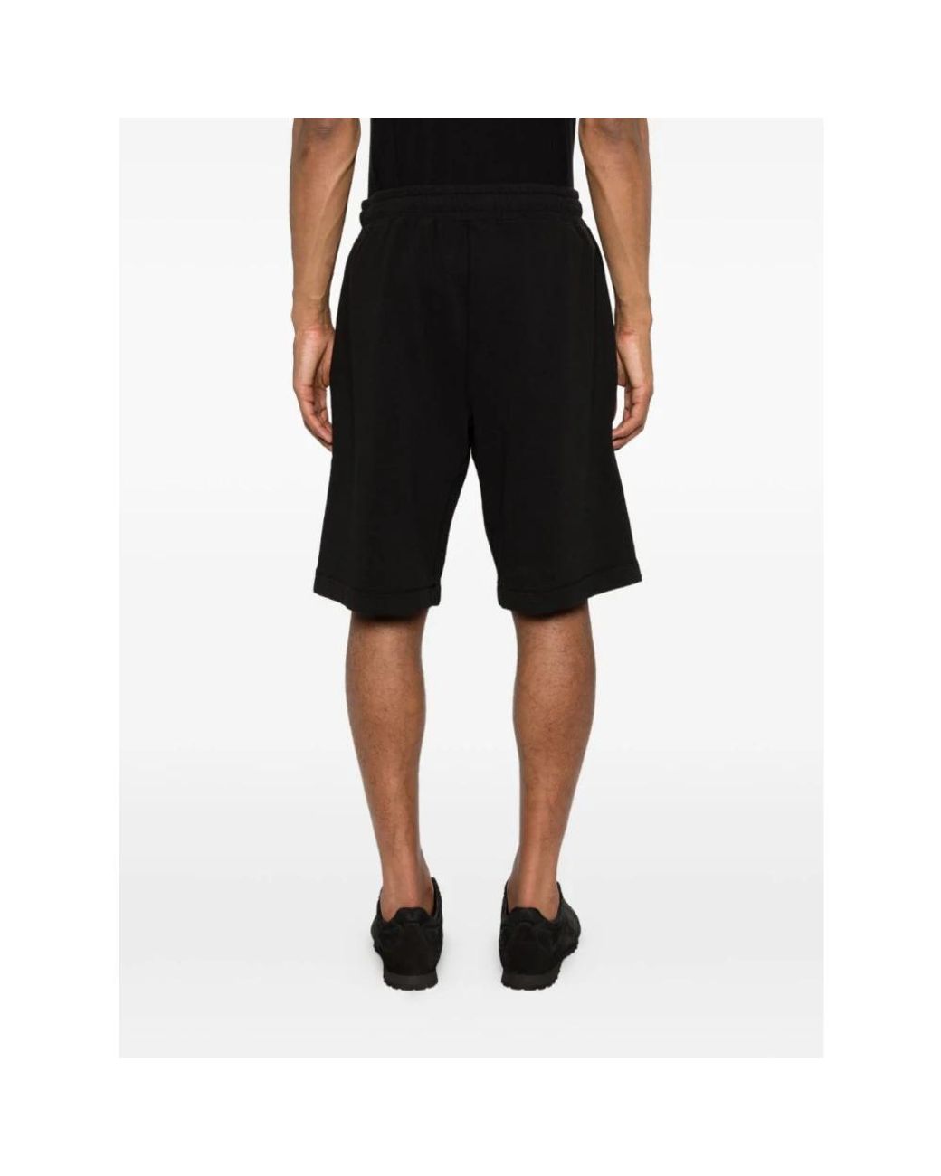 C P Company Black Casual Shorts for men