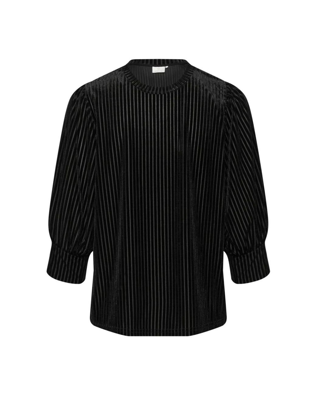 Kaffe Overhemden ,Zwart ,Kacaca Blouse in het Black