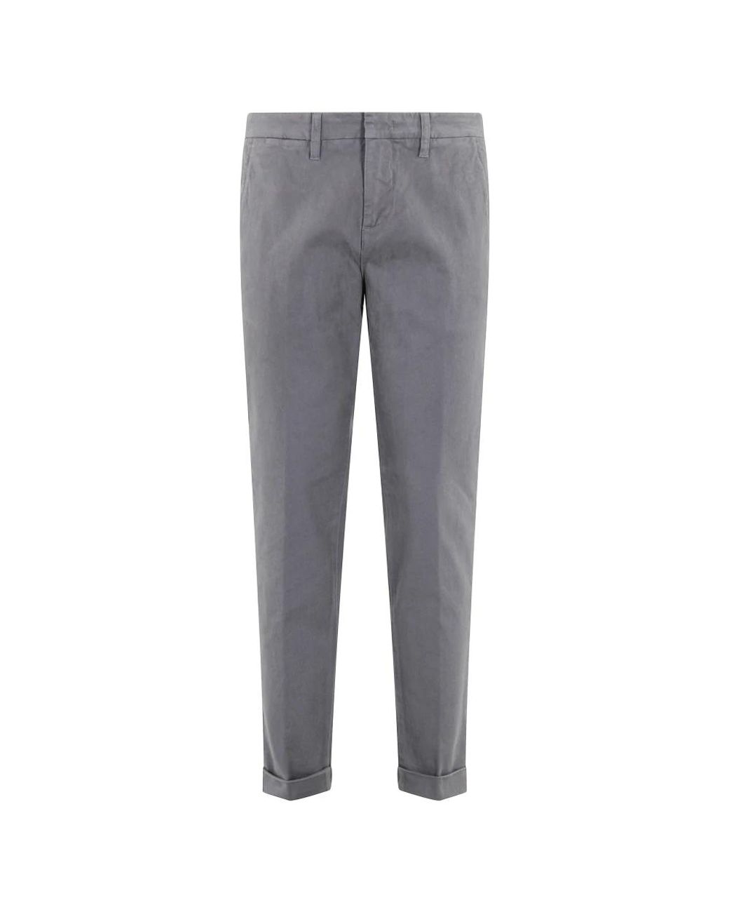 Fay Gray Slim-Fit Trousers for men