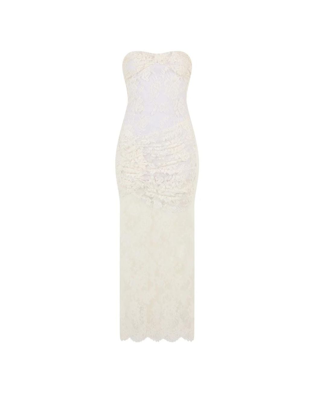 The Mannei White Bridal Dresses