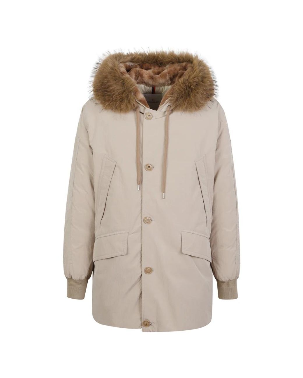 Moncler Jassen in het Natural voor heren