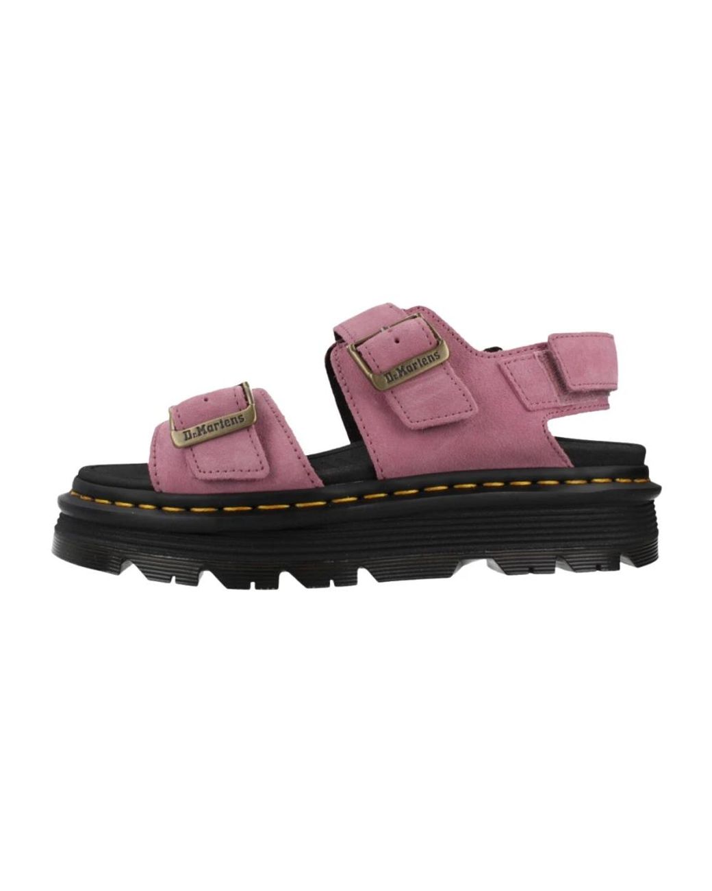 Dr. Martens Purple Flat Sandals