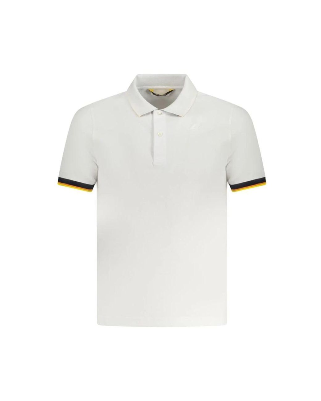 K-Way White Polo Shirts for men