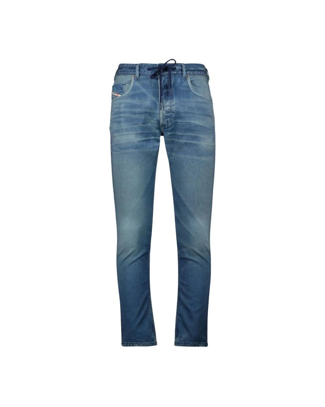 DIESEL Blue Slim Fit Jeans for men